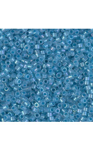 Miyuki delica Beads 11/0 - Sparkling sky blue lined opal ab DB-1761